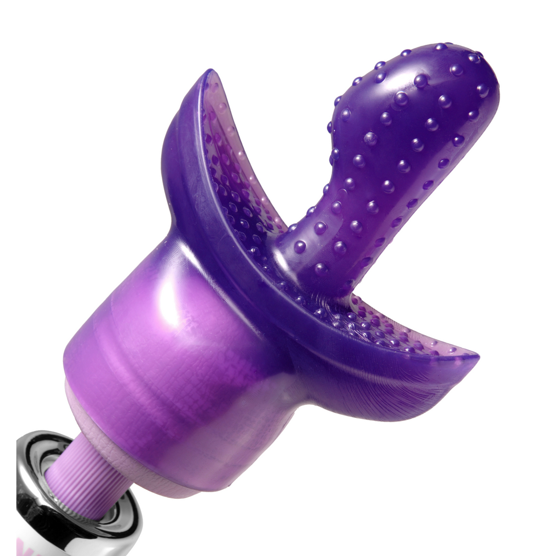 G Tip Wand Massager Attachment - Purple - Boutique Anelma G Tip Wand Massager Attachment - Purple