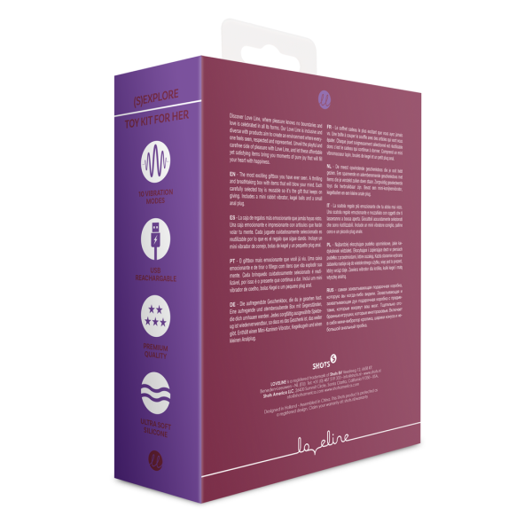 Carefully selected giftboxReusable toysIncludes a mini rabbit vibrator