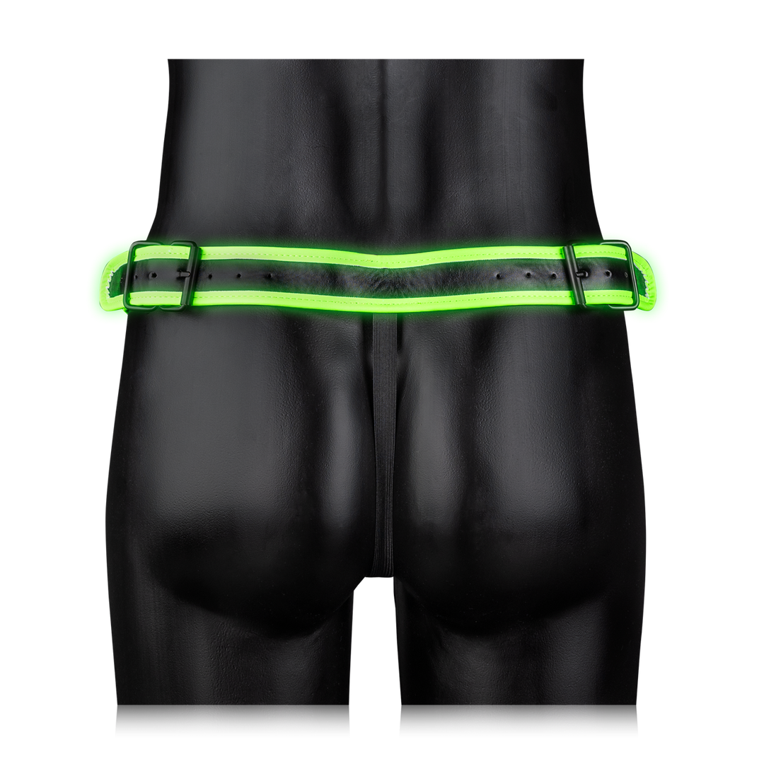 the fluorescent green detailing will turn every event into a part.Ouch! Glow-In-The-Dark products must be activated with the sunlight before enjoying it in the dark.With Ouch! Glow in the Dark