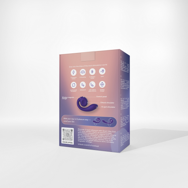 Spiral head with motor for clitoral stimulationUnroll spiral head to increase insertable lengthInsertable G-spot stimulator with motor/
