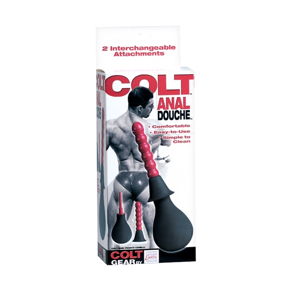 <p><strong>Colt Anal Douche Cleaning System with Variable Nozzle â€“ Black</strong></p>