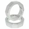 Metal Hard Stainless Steel Intimate Ring 55mm - Ergonomic Design - Boutique Anelma Metal Hard Stainless Steel Intimate Ring 55mm - Ergonomic Design