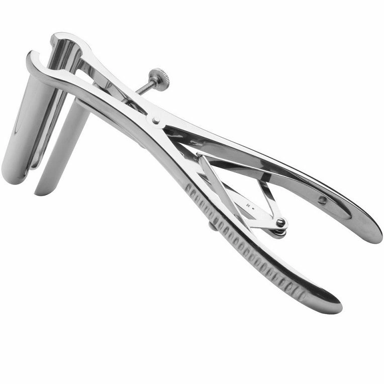 Metal Hard Triple Steel Dilator with Adjustable Opening 9cm - Boutique Anelma Metal Hard Triple Steel Dilator with Adjustable Opening 9cm