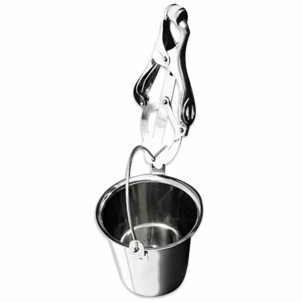 Metal Hard Stainless Steel Adjustable Clamp with Weight Tank 15.5cm