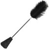 Darkness Black Dual-Ended Feather Crop 56cm - Elegant Sensation Tool