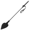 Darkness Silicone Riding Crop Black 60cm - Flexible Precision Model - Boutique Anelma Darkness Silicone Riding Crop Black 60cm - Flexible Precision Model