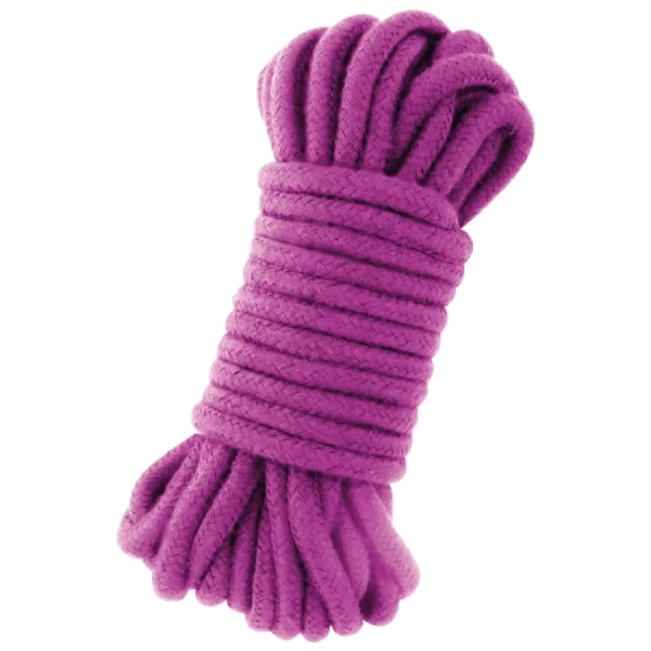 <strong>Darkness Japanese Cotton Bondage Rope 10m Purple</strong><br><br>Elevate your experience with the Darkness Japanese Cotton Rope