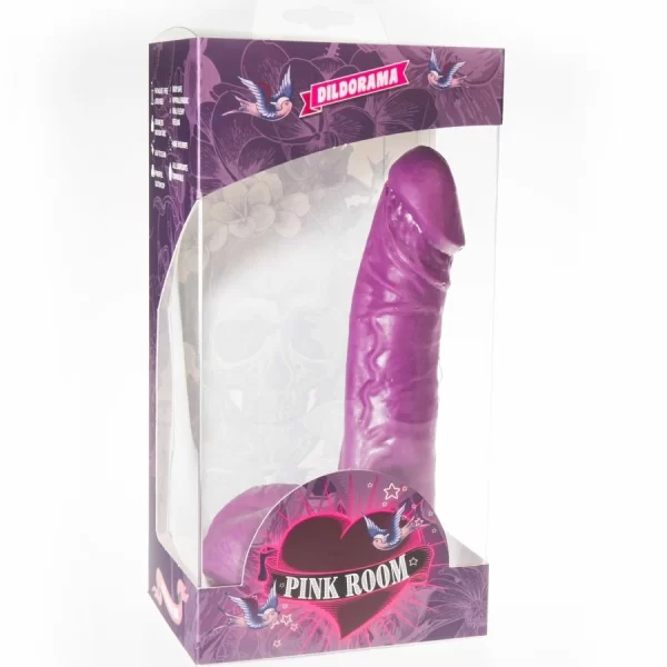 PINK ROOM Eban Silicone Model Purple 19cm