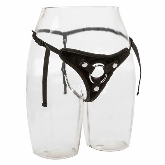 CalExotics Her Royal Harness Princess Adjustable Velvet Strap System - Boutique Anelma CalExotics Her Royal Harness Princess Adjustable Velvet Strap System