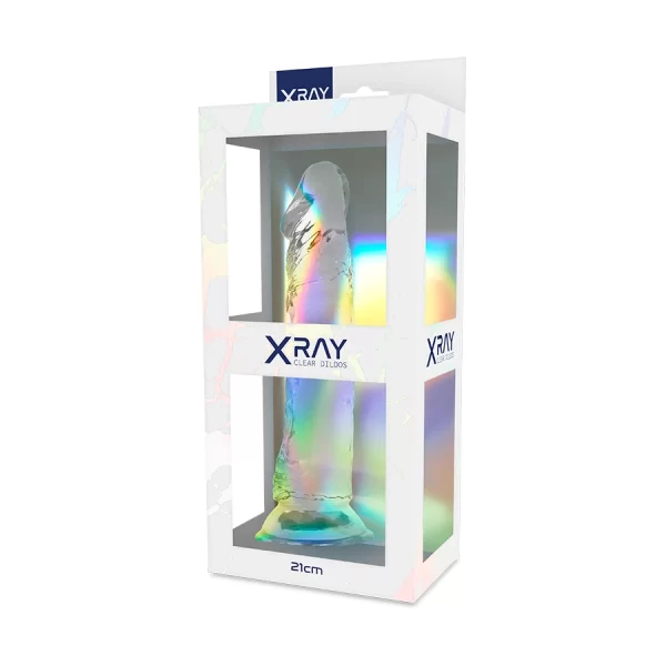 XRAY Transparent Intimate Model 21 cm x 4 cm Jelly Material