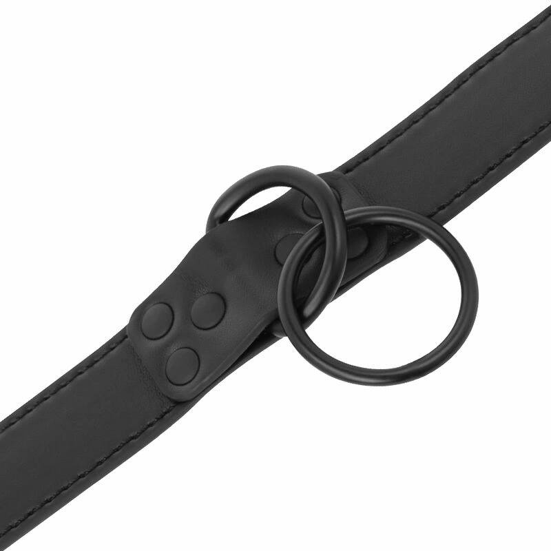 Darkness Czarny KoÅ‚nierz z ÅaÅ„cuchem Neopren Puleather Regulowany - Boutique Anelma <strong>Discover the premium Darkness Adjustable Black Collar with Metal Chain</strong> — a meticulously engineered accessory designed for secure comfort and modern style. Crafted from a blend of soft neoprene and durable semi-leather (PU leather)