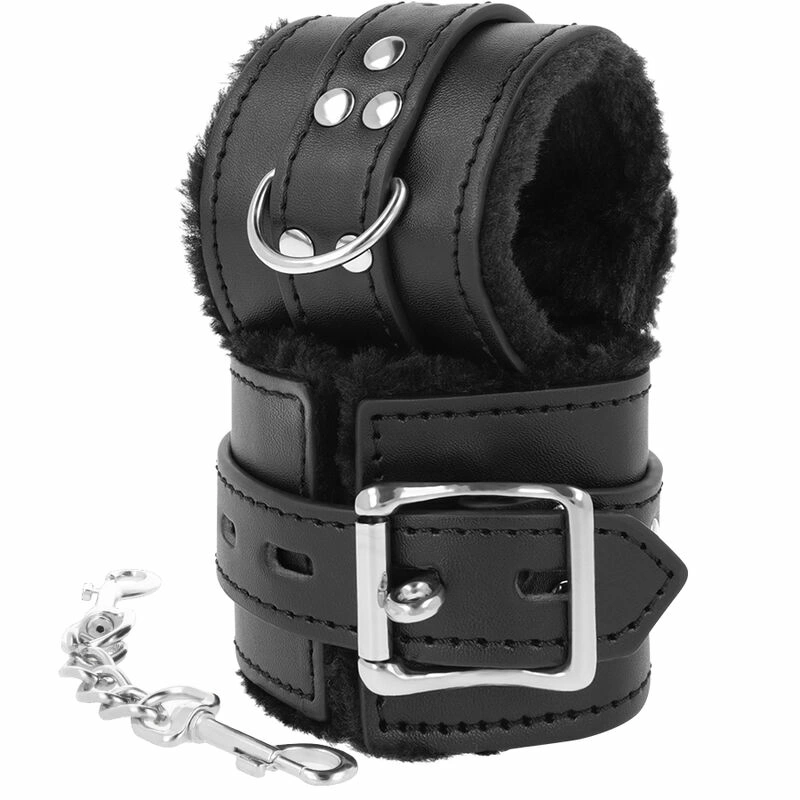 Kajdanki - Boutique Anelma modern appearance. The adjustable metal buckles ensure a universal fit