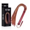Fetish Submissive Dark Room Vegan Leather Whip 28cm - Durable Neoprene Handle - Boutique Anelma Fetish Submissive Dark Room Vegan Leather Whip 28cm - Durable Neoprene Handle