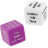 COVERME Intimate Dice Game Multilingual Set with Satin Pouch 2cm adult funny