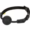 CalExotics Boundless Adjustable Silicone Ball Gag Vegan Leather Strap 3.75cm