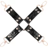 Begme Black Edition Vegan Leather Restraint Hogtie System - Boutique Anelma Begme Black Edition Vegan Leather Restraint Hogtie System