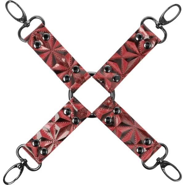 BEGME Red Edition Premium Vegan Leather Tie System with Neoprene Lining