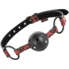 Begme Red Edition Vegan Leather Breathable Jaw Restraint 65cm
