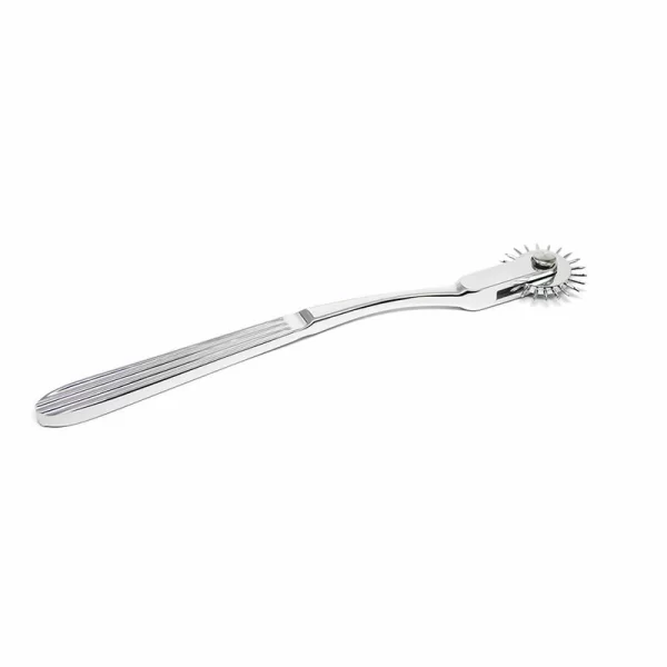 <strong>OHMAMA Fetish Metal Prick Wheel 18.3cm â€“ Nickel-Free Sensory Tool</strong><br><br>Elevate your collection of sensory accessories with the OHMAMA Fetish Metal Prick Wheel. Crafted from durable