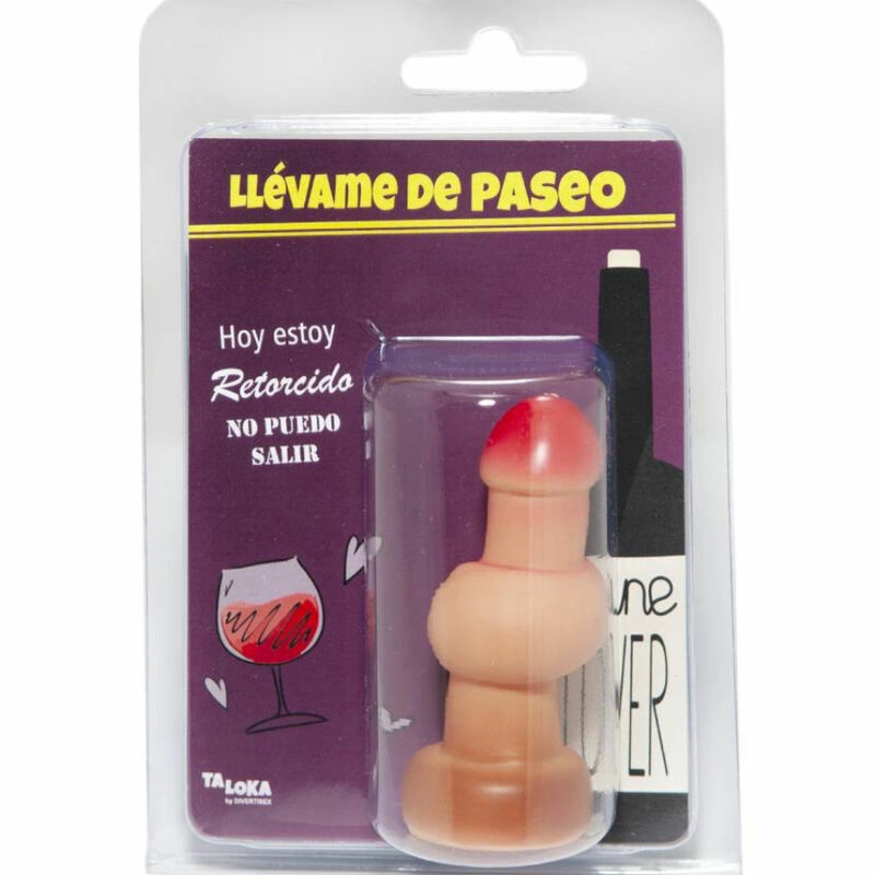 Taloka Decorative Whistle-Shaped Wine Bottle Stopper - Fun Gift Idea adult funny