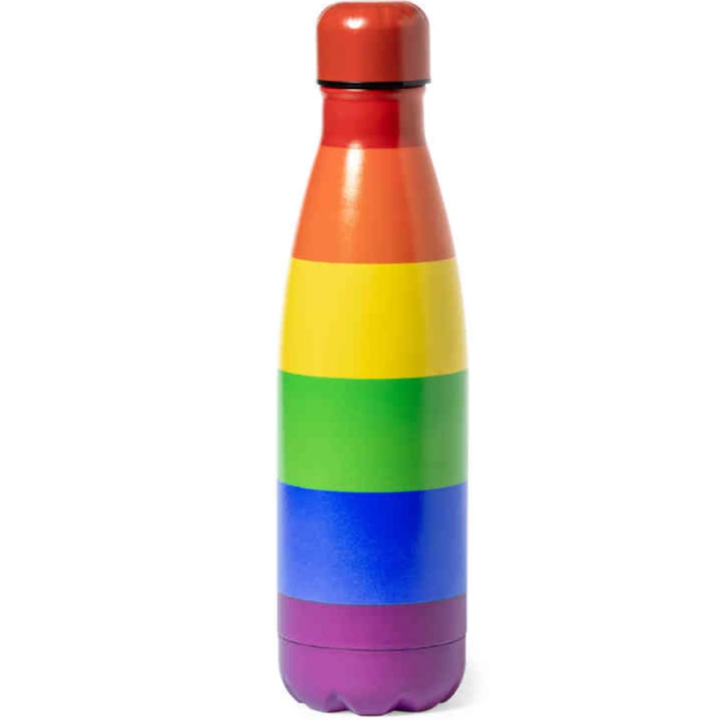 PRIDE Metallic Thermal Mug with LGBT Flag - Insulated Hot Drink Cup adult funny