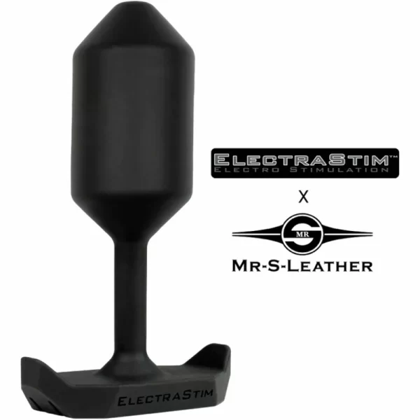 ElectraStim Silicone Electro Plug MR-S-Leather Edition