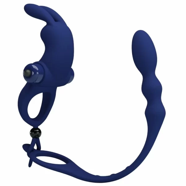 Pretty Love Ayad Blue Dual Function Vibrating Intimate System