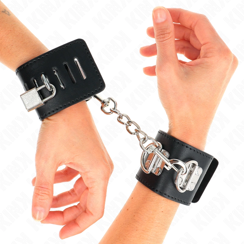 Bondage - Boutique Anelma <p>Experience secure support and contemporary design with the KINK Adjustable Wrist Restraints