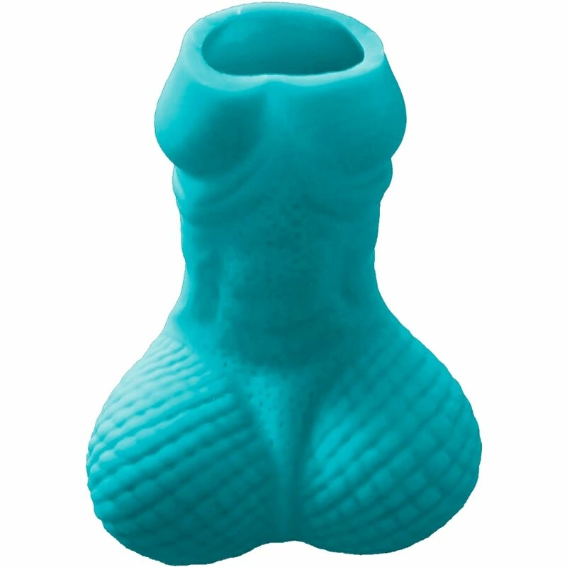 Diablo Picante Blue Party Shot Glass - Hard Plastic adult funny