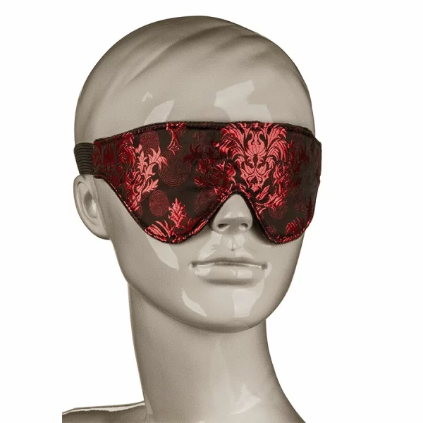 <h2>CalExotics Scandal Blackout Eye Mask Red Details</h2>
