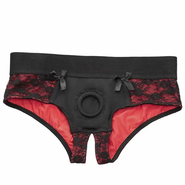 <h2>CalExotics Scandal L/XL Harness Panty Set with Silicone Attachment</h2>