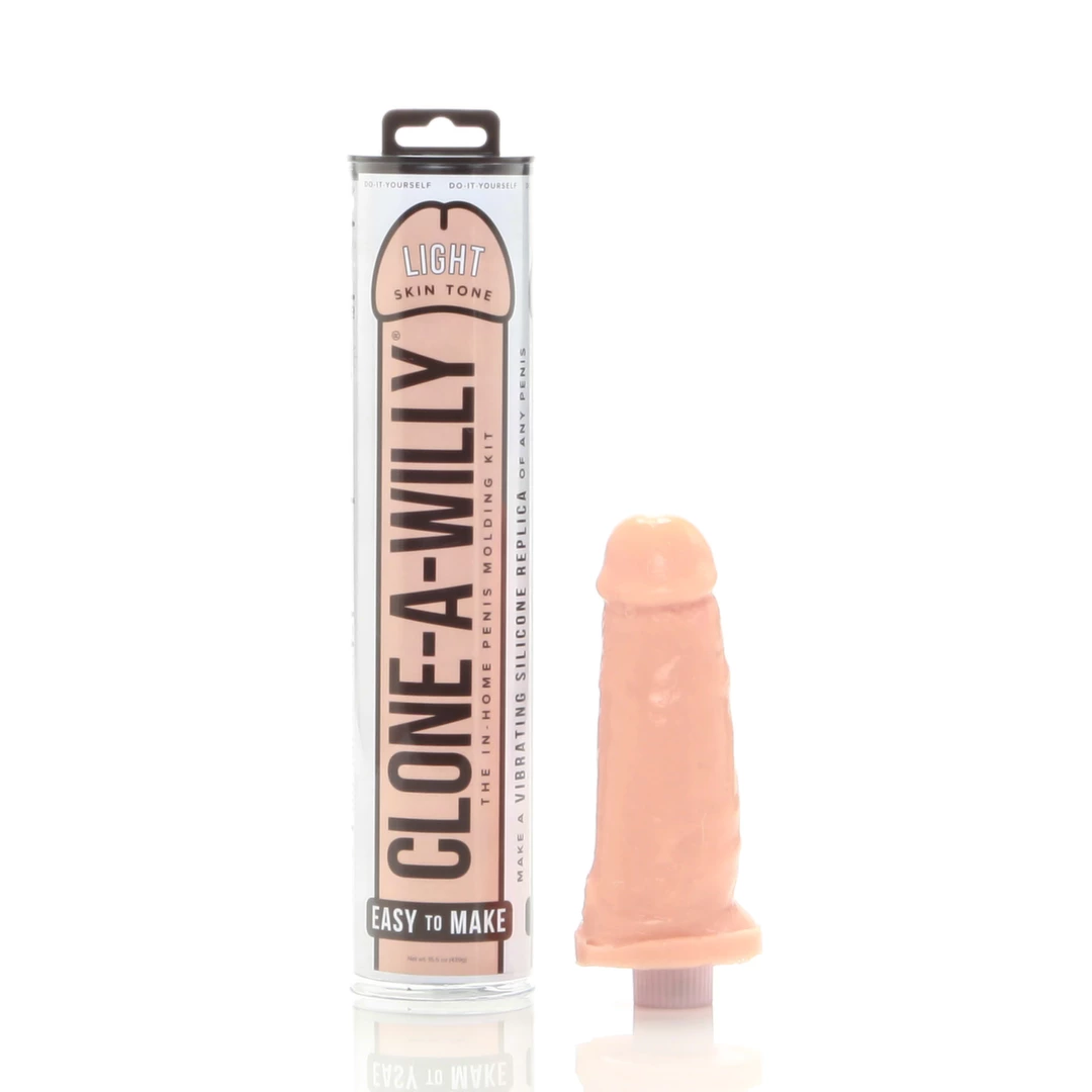 Clone-A-Willy Kit Light Skin Tone - Custom Intimate Replica System adult funny