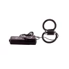 X-Factor Dual Vibrating Intimate Support Ring System Black