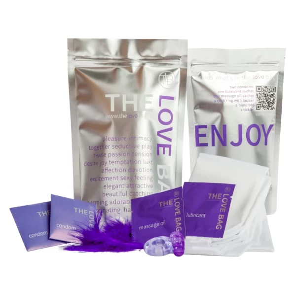 The Love Bag zestaw intymny z akcesoriami