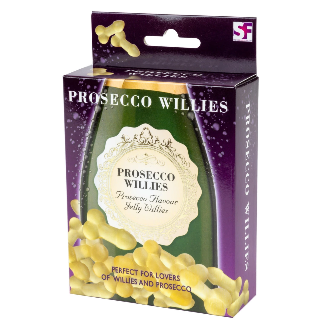 Spencer & Fleetwood Prosecco Flavour Jelly Treats 120g Decorative Bottle adult funny