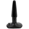 Doc Johnson Classic Small Black Anal Plug 10 cm Slim Design