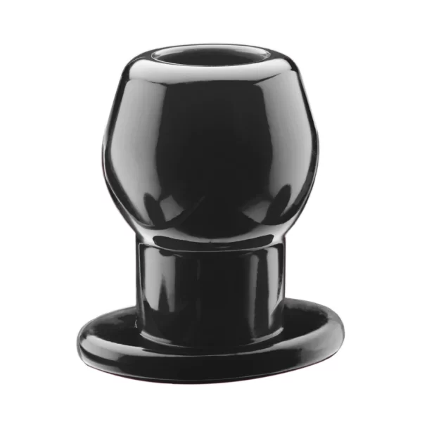 Perfect Fit Tunnel Plug Large Black - Innovative Hollow Design