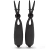 Fifty Shades of Grey Sweet Torture Vibrating Silicone Clamps Black