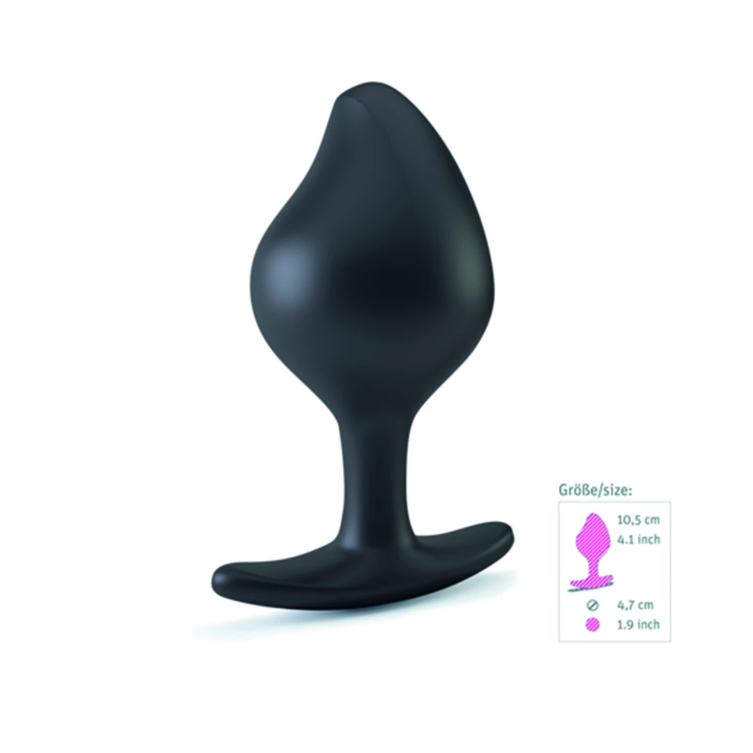 Mystim Rocking Force L - anatomiczny silikonowy plug elektro-stymulujÄ…cy - Boutique Anelma Mystim Rocking Force L - anatomiczny silikonowy plug elektro-stymulujÄ…cy