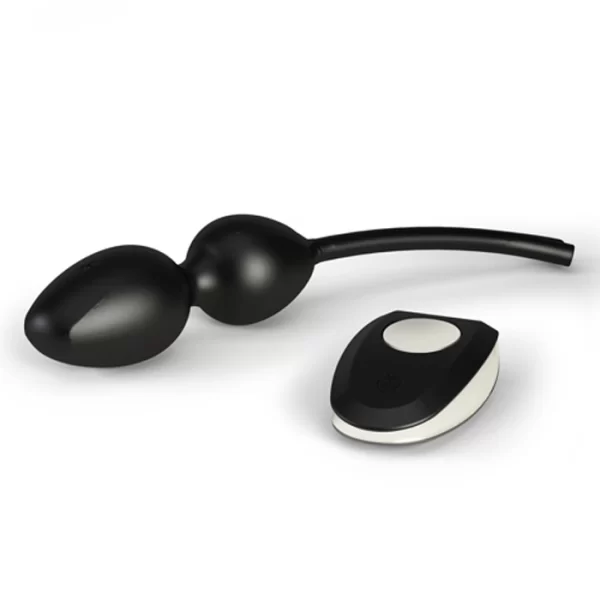 Mystim Jane Untamed Pelvic Trainer Black 20.8cm Silicone Vibration