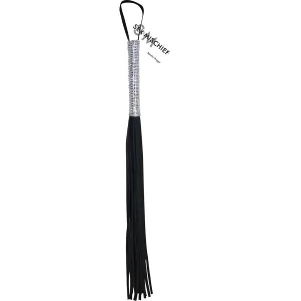 <p>Elevate your accessory collection with the Sportsheets S&M Sparkle Flogger