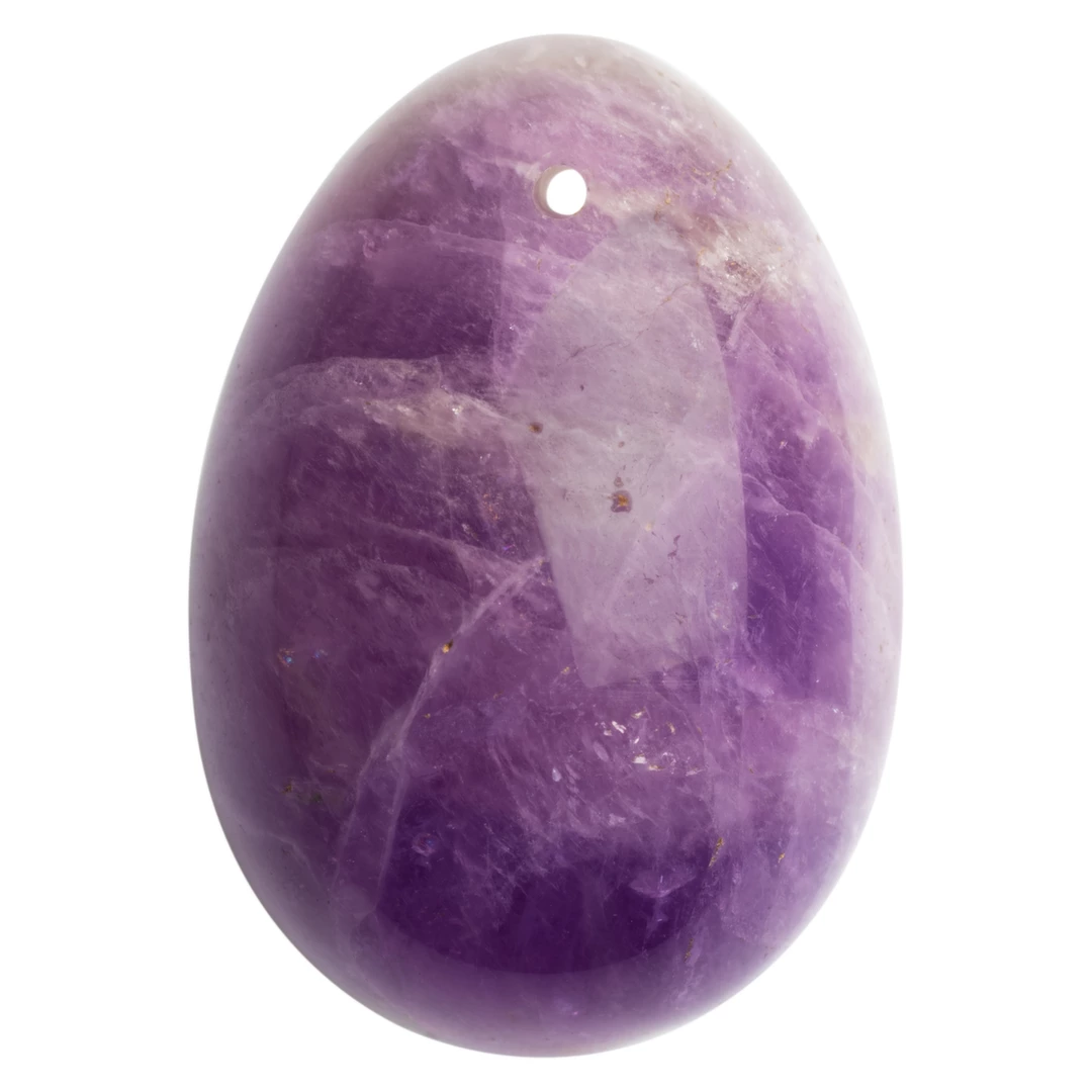 La Gemmes Yoni Egg Pure Amethyst L - naturalny ametyst - Boutique Anelma La Gemmes Yoni Egg Pure Amethyst L - naturalny ametyst