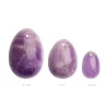La Gemmes Yoni Egg Set Pure Amethyst - 3 Sizes
