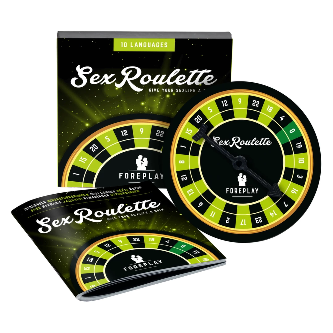 Tease & Please Sex Roulette Foreplay Game Multilingual Edition adult funny