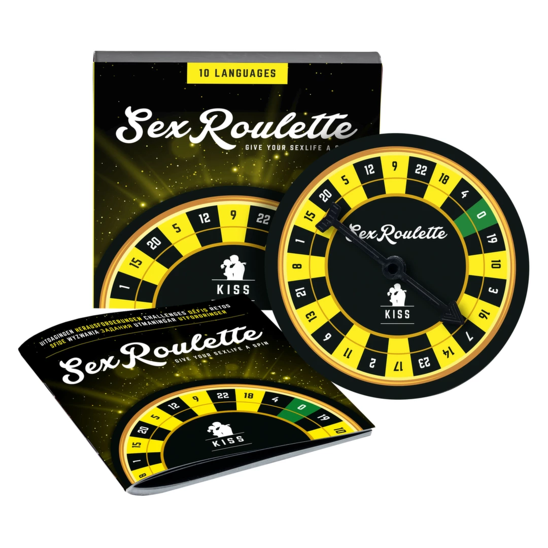 Tease & Please Sex Roulette Kiss - Interactive Couples Game adult funny