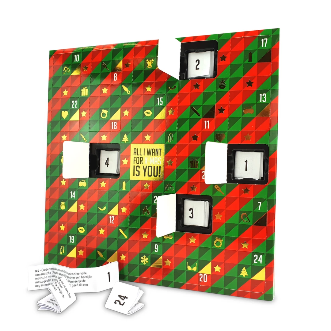 Shots Advent Calendar Multilingual 24 Days Intimate Gift Set adult funny