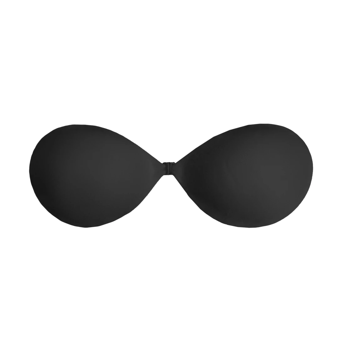 Bye Bra Invisible Bra Miseczka B Czarny - Biustonosz samonośny - Boutique Anelma Bra