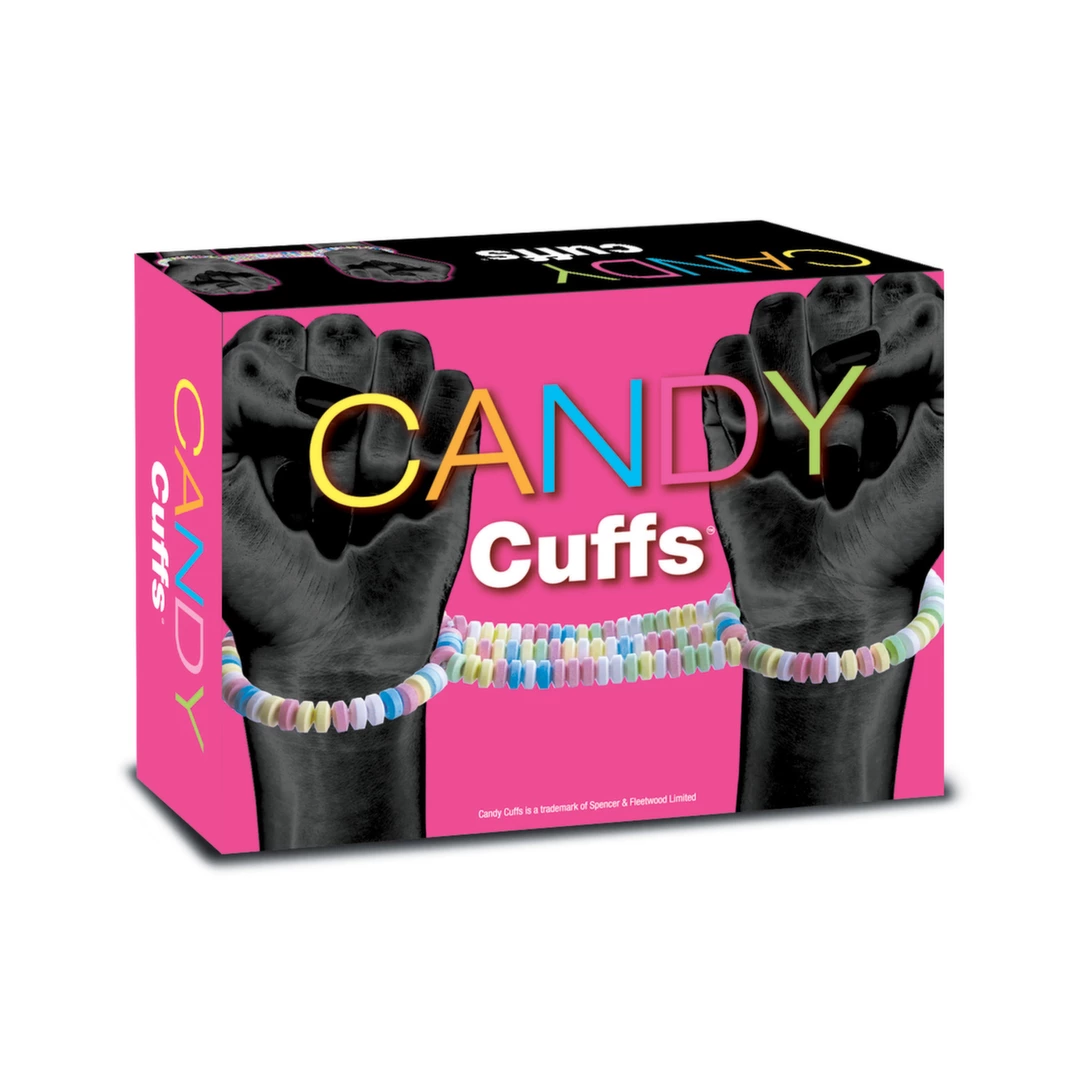 Candyprints Candy Cuffs Edible Sweet Handcuffs 45g Colorful Treat adult funny