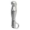 Nexus Fortis Aluminium Vibrating Unisex Intimate Massager 130mm Silver