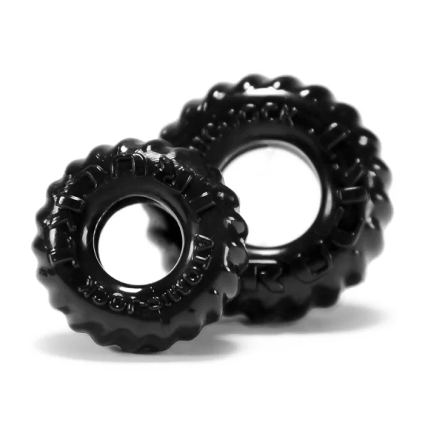 Oxballs Truckt Anatomical Dual-Fit Ring Set Black 2-Pack - Boutique Anelma Oxballs Truckt Anatomical Dual-Fit Ring Set Black 2-Pack